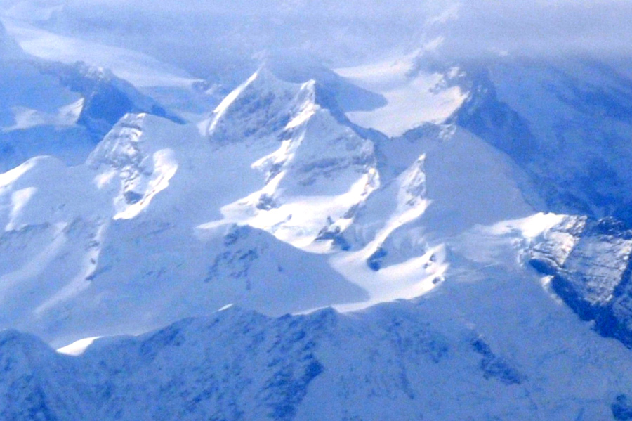 L'' Oberland bernese dall'' alto.